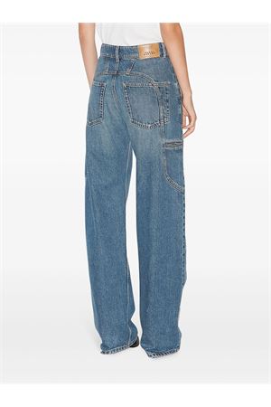 Jeans Betiane a gamba dritta in denim ISABEL MARANT | PA0484FAC1H01I30BU